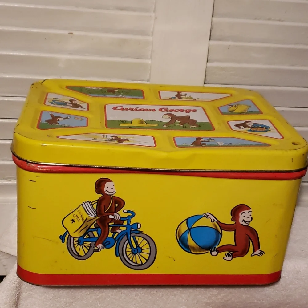 Vintage Curious George Toychest